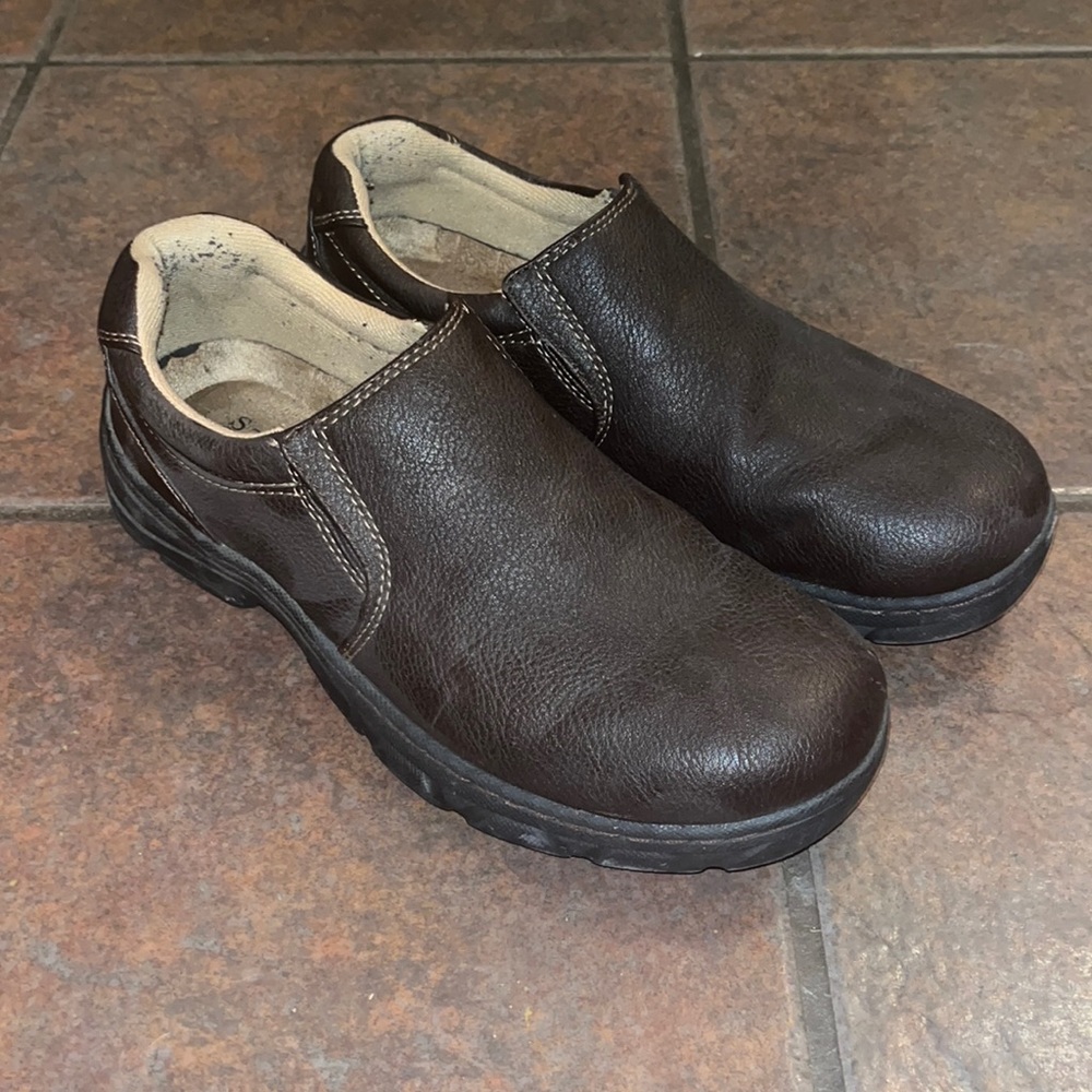 Stone Creek Men’s Vintage Slip-on loafers Brown- Size 8 1/2